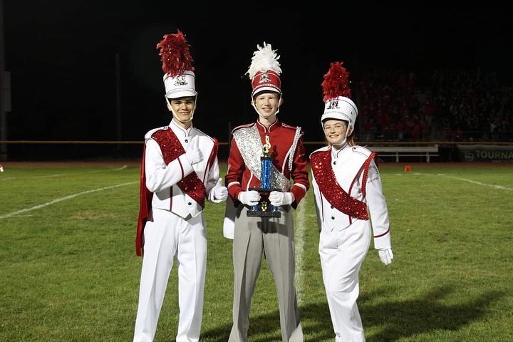 JTHSJagsRoar's tweet image. BAM!  🏆  The @LibertyLionBand is back!  🏆 1st Place with Best Music and Best Visual.  Outscored 17 bands at our 1st competition!  GREAT START!