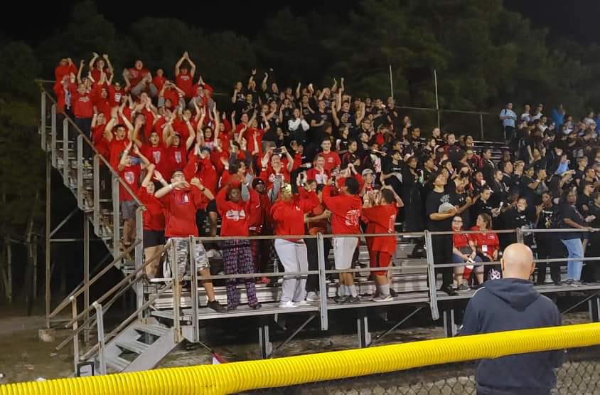 JTHSJagsRoar's tweet image. BAM!  🏆  The @LibertyLionBand is back!  🏆 1st Place with Best Music and Best Visual.  Outscored 17 bands at our 1st competition!  GREAT START!