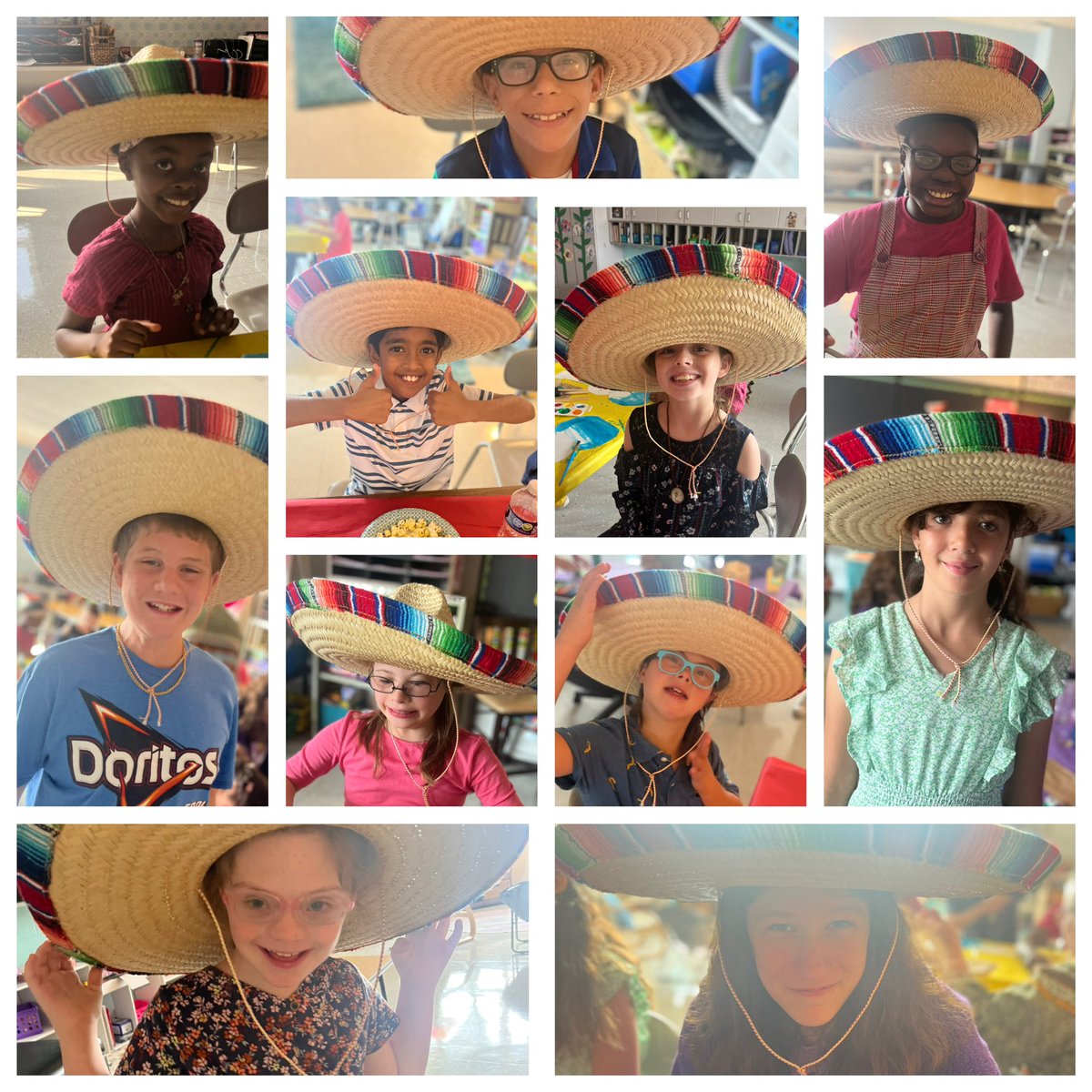 karax3's tweet photo. Hispanic Heritage Month-a week of leaning ended with a fiesta and craft party! https://t.co/kwc1MW8wmF