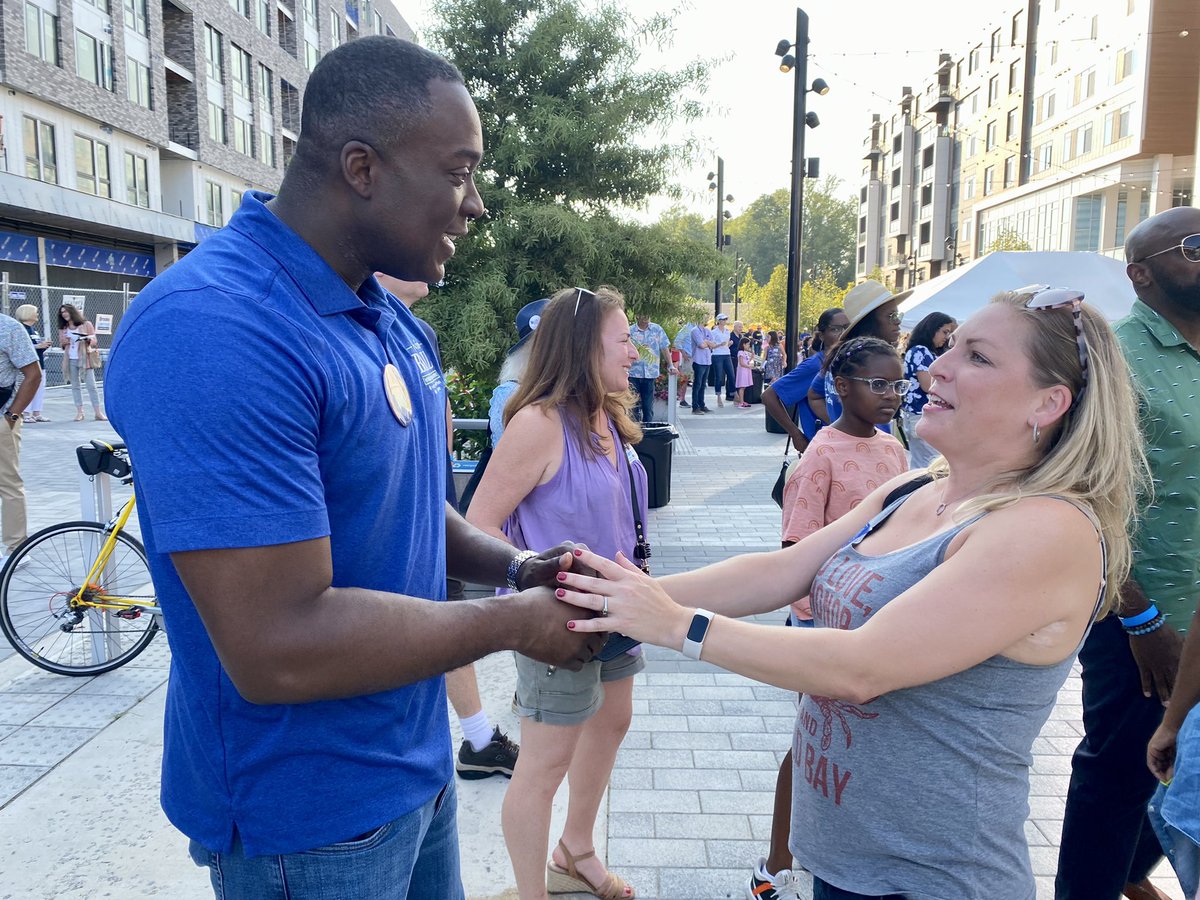 What an amazing day at the <a href="/mddems/">Maryland Democratic Party</a> Annual BBQ this evening! It was so great to welcome Democrats from across Maryland to Howard County. 

The electric energy of the crowd reaffirmed that we are ready to get the work done to elect Democrats up and down the ballot.