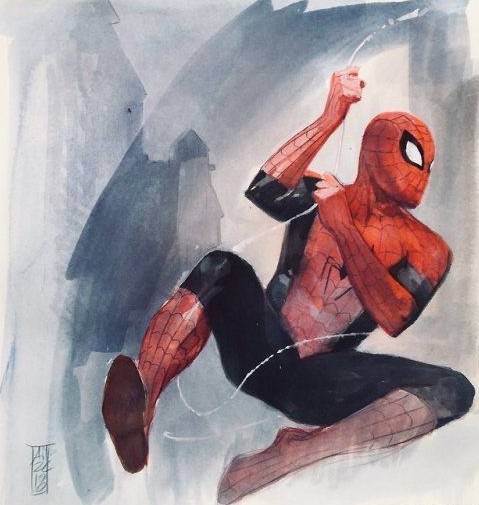 RT @spideymemoir: Spider-Man, art by Alex Maleev! https://t.co/Sf4H6Bg3U4