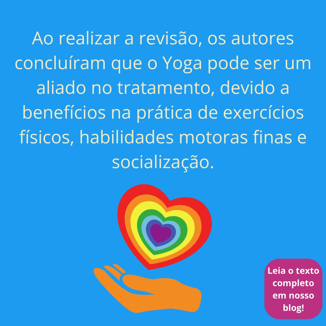 O Yoga pode contribuir com pessoas que apresentam Transtorno do Espectro Autista (TEA)? O link para acesso ao artigo completo está em nosso blog: picsuff.wordpress.com/2022/09/18/yog… 

#yoga #TEA #transtornodoespectroautista #cuidadoemsaude #saudeintegral #praticasintegrativasecomplementares