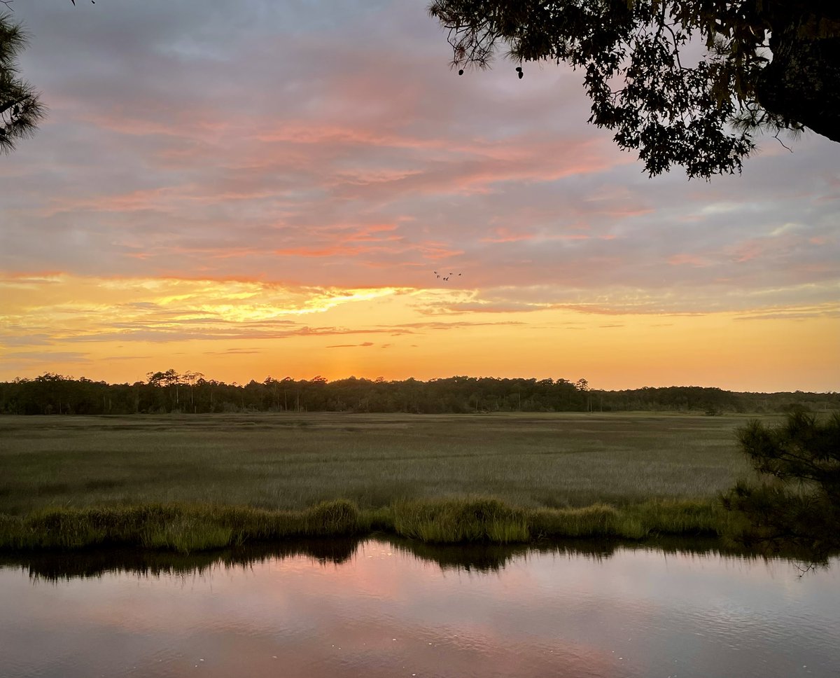 Sunset over the #LockwoodFollyRiver   Always different - always beautiful !