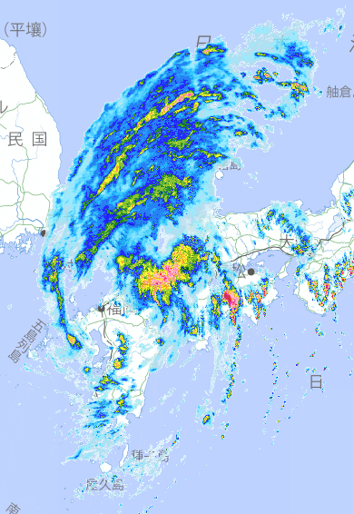 19日8時10分
台風の目でもあるけど後方からくる雲も少なめか?
詳しくないんで様分からんけど もう大丈夫か? 