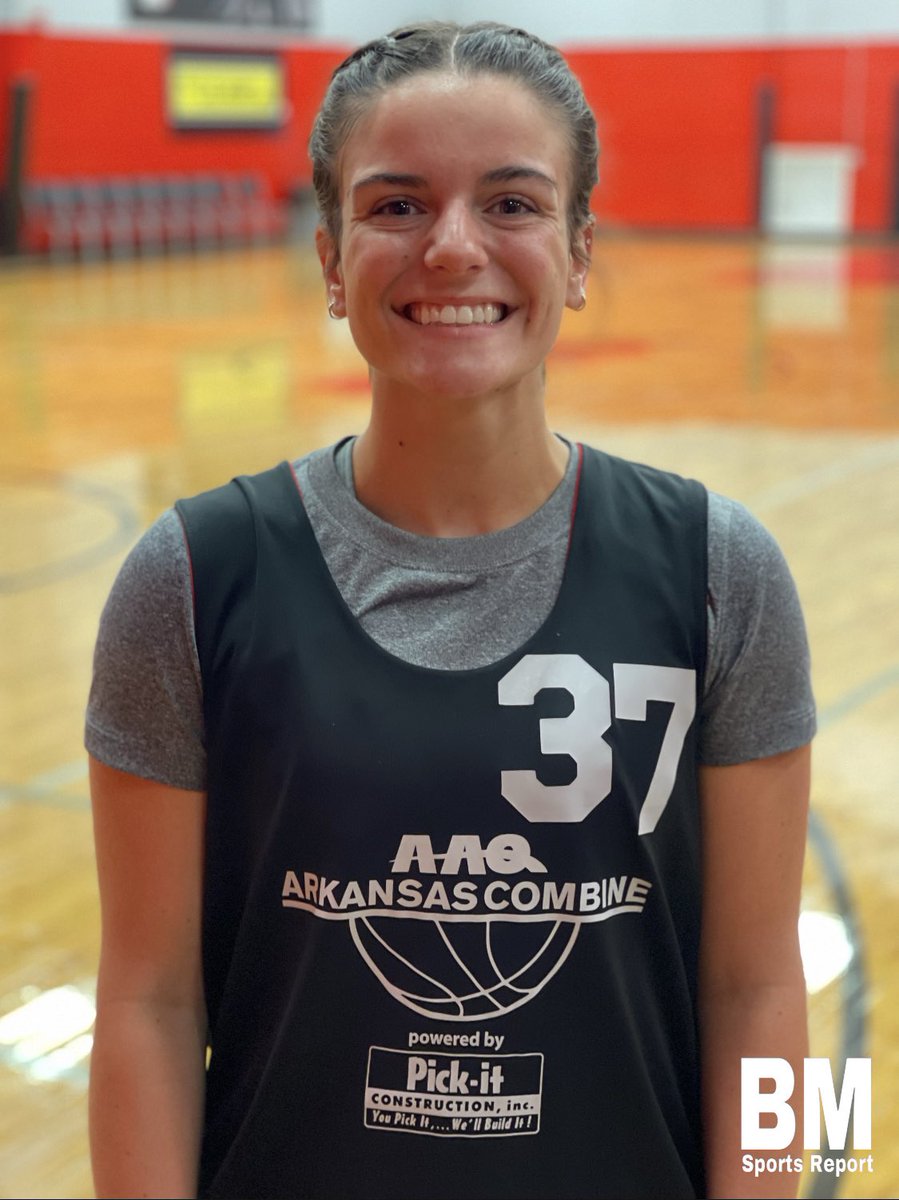 BM Sports Report Notes 📝 Event : AAO Arkansas Combine 2024 Cammi Christie - Perryville ,Arkansas - is a sharpshooter that can knock down shots from anywhere on the floor. She finds the open spots on the court which makes helps her get easy baskets around the rim.