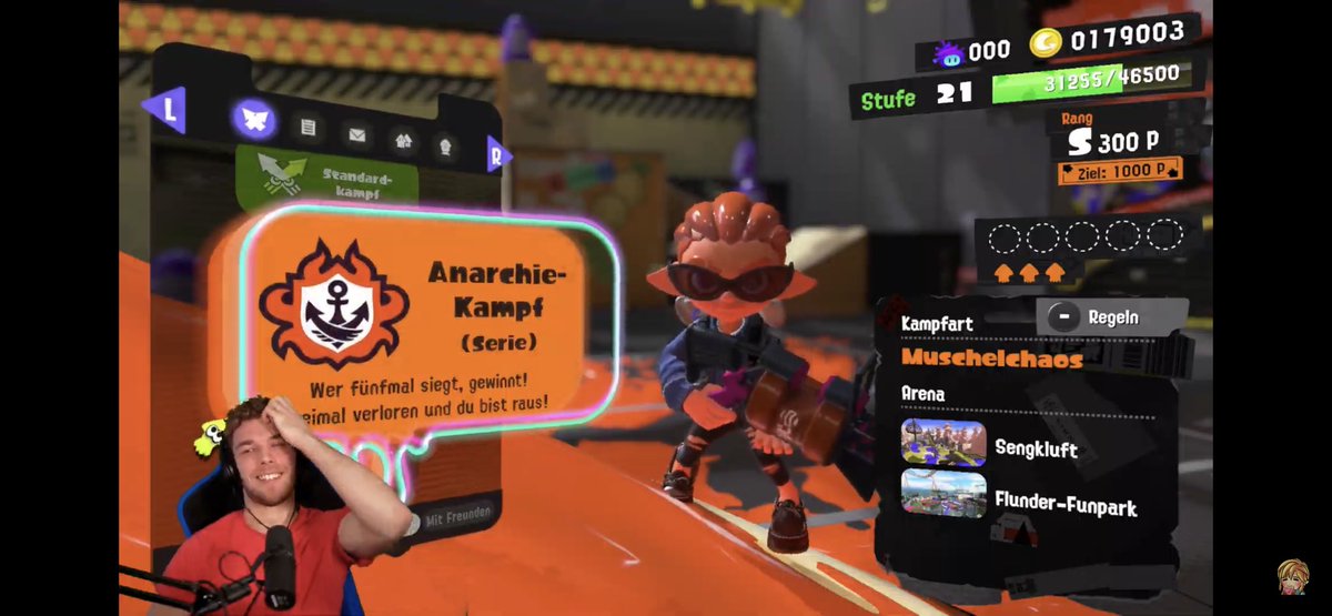 Road to Rang S erfolgreich ahahahhaha bin mega happy gerade, danke an jeden der live dabei war 👀🔥💜 #Splatoon3