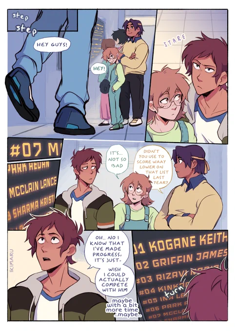 VR/college AU part 16-1! ..more or less awkward hanging out 