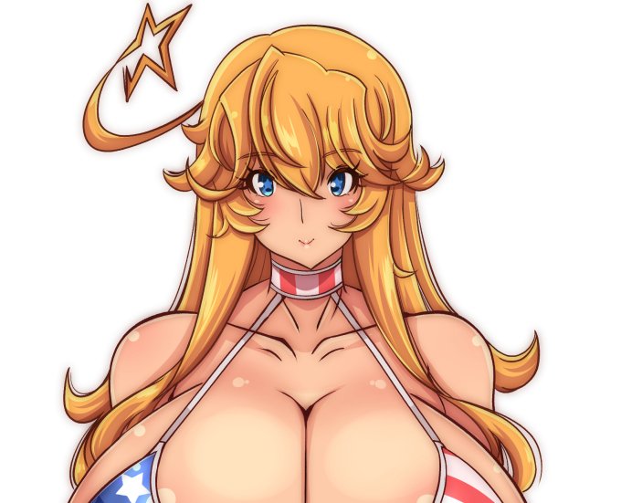 日本のアニメではないけど、ぼくのアイオワは、美人でかわいいくて、爆乳ビッグマッスルケツデカ高身長白人説ありますそしてぼくはそういうの大好きですむしろ大しゅきです 