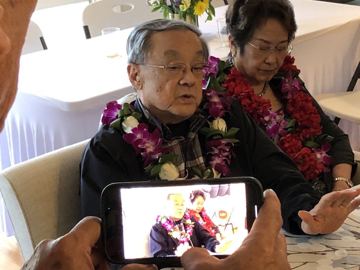 curtisskim's tweet photo. Great lunch honoring retired ABC Correspondent/Anchor Ken Kashiwahara. Pictured with Ryan Yamamoto, Lloyd LaCuesta, Kashiwahara, Lonnie Wong and Curtiss Kim. https://t.co/YolR08RKx9