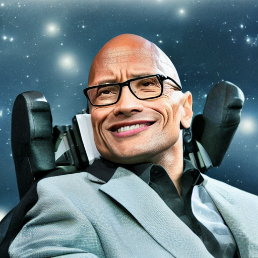 AI Generated Curiosities on Twitter "RT ai_curio_bot dwayne johnson