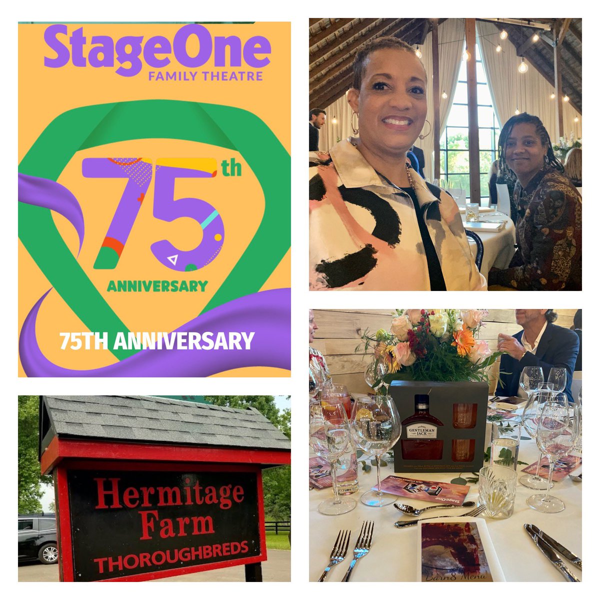 Supporting StageOne Family Theatre!!!  Brittney and I had the best time ever!  I appreciate all that they do for the families, the children and the schools in WAVE Country!!