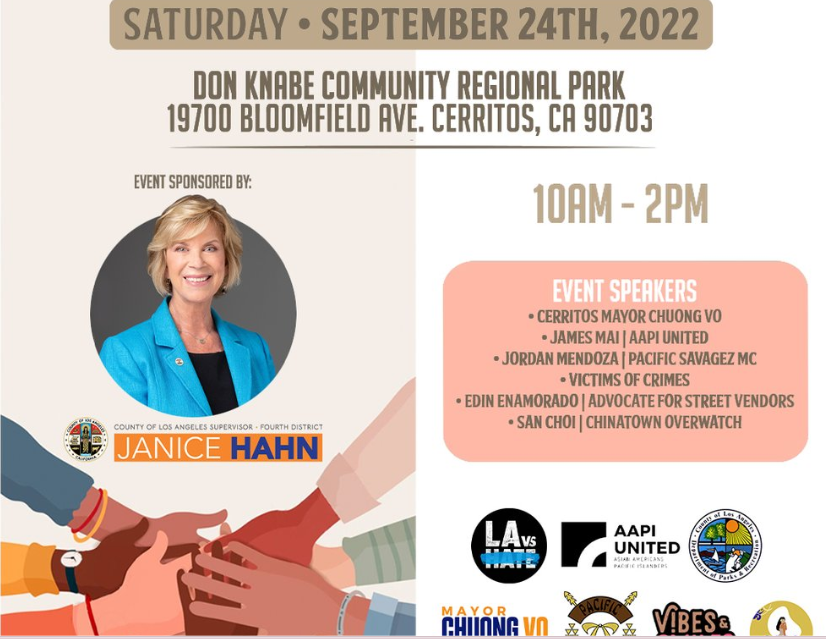 shamehateOC's tweet photo. #UniteforProgress event in #Cerritos featuring #HinduphobicVandal #JamesMai
#HELPNEEDED TO SEND EMAILS AND/OR FAXES TO SPONSORS & LOCAL GOVT TO #BanJamesMai
WE MUST #RemoveHinduphobe Please do comment or send DM if you can aid in our Mission 🙏
#HindusUnderAttack in #LACounty https://t.co/sd5YLJv0jS