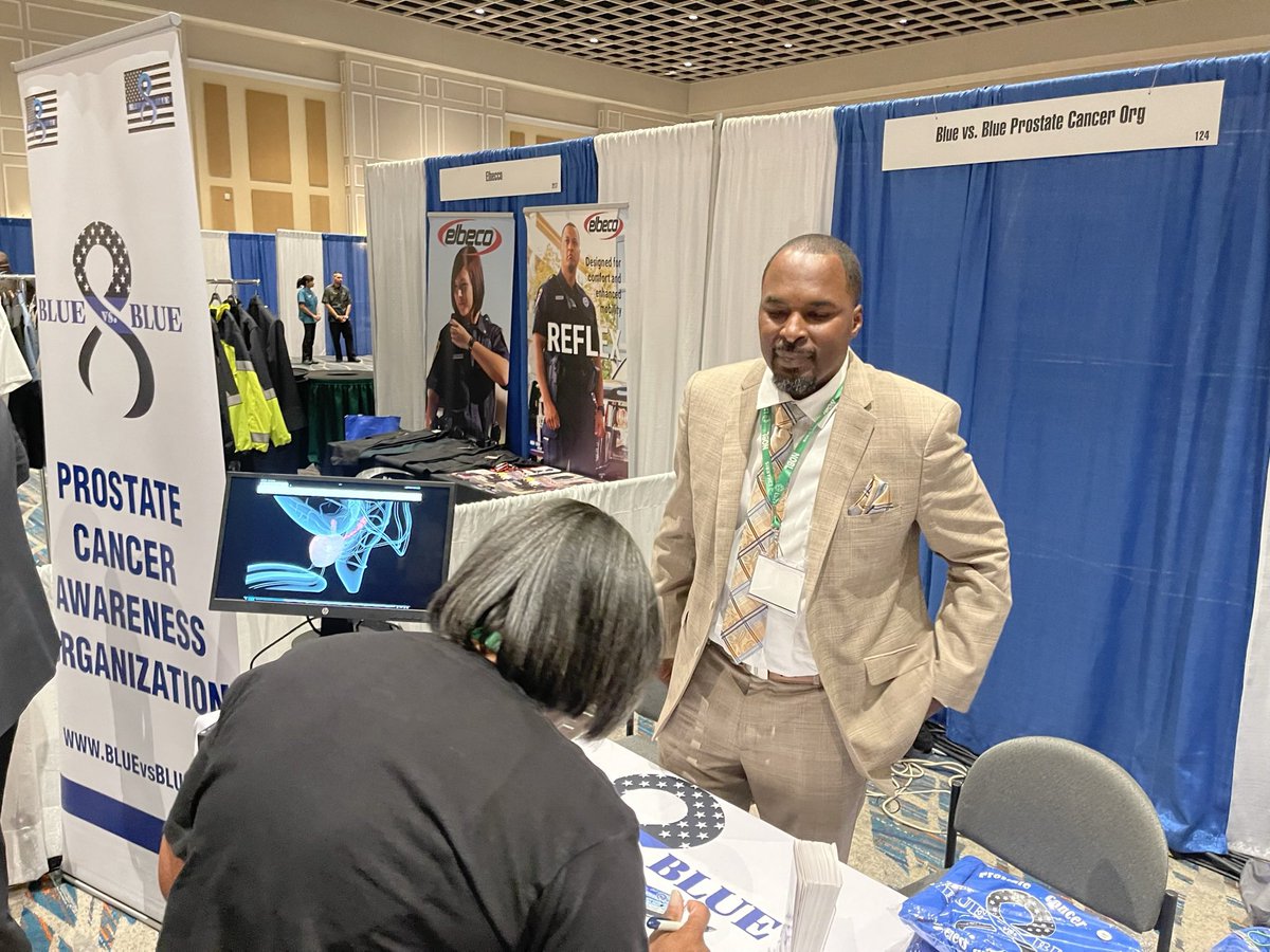 BlueVsBlue2's tweet photo. Prostate Cancer Awareness in Orlando, Fl, at the NOBLE National Conference. https://t.co/cIYW1ncs2v