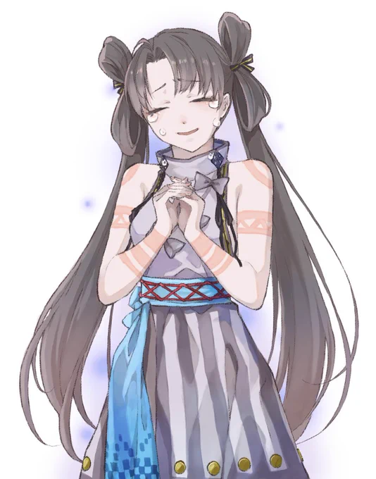 壱与ちゃんの泣き顔が可愛すぎて描きたくなった#FGO 