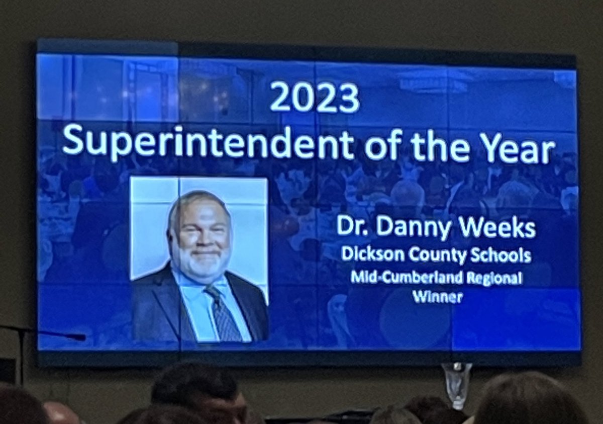 Congratulations <a href="/DLWeeks83/">Danny L. Weeks, Ed.D.</a>! Well deserved! So proud to call you colleague and friend! <a href="/tosstn1975/">TOSS</a>