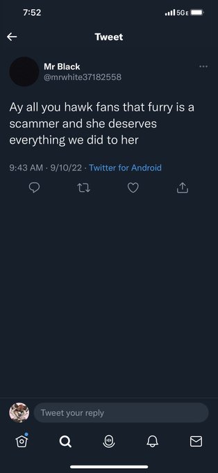 I even checked my own twitters for the fact I know I would never tweet these things. This man posts photoshopped