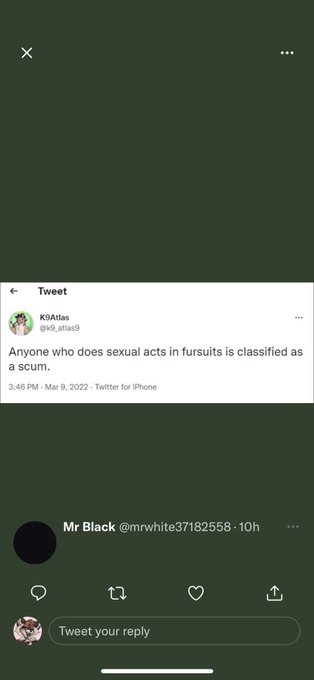 I even checked my own twitters for the fact I know I would never tweet these things. This man posts photoshopped