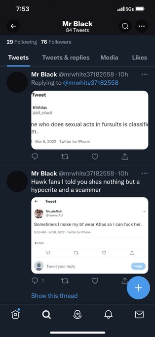 I even checked my own twitters for the fact I know I would never tweet these things. This man posts photoshopped