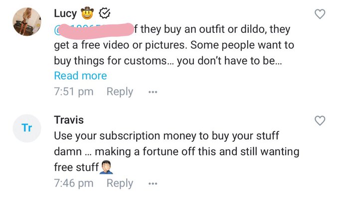 You gotta love having rude fans 👏🏼. Just because we have a wishlist doesn&rsquo;t mean we&rsquo;re asking for free