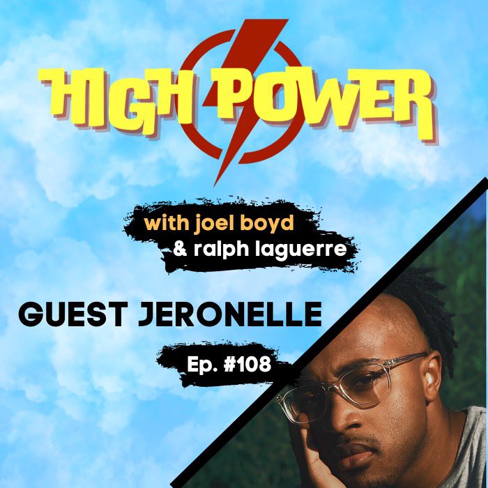 Shoutout to bro .<a href="/therealjoelboyd/">Joel Boyd</a> for inviting me onto the #HighPowerPod! We had a great time catching up and I strongly encourage everybody to take a listen now on Spotify!

STREAM: open.spotify.com/episode/7tpLXP…