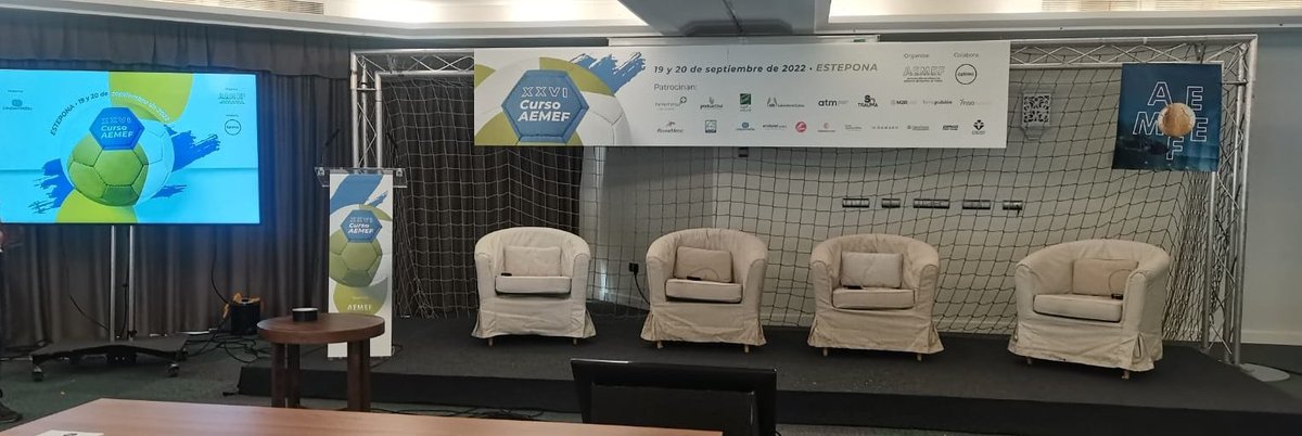 AEMEF_'s tweet image. A las 09:00 comenzará el #XXVICursoAEMEF con la mesa sobre Conmoción Cerebral que moderará el Dr. Tomás Calero (@RealBetis y vocal de @AEMEF_ ) y en la que participan los Dres. José Carlos Saló, @dr_jm_alvarez y Rafael Ramos (@TraumamedVallad), expresidente de @AEMEF_ .