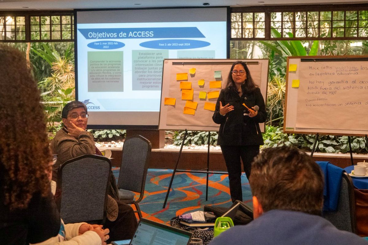 ACCESS_UoA's tweet photo. Sep 8 &amp; 9: First meeting of the FEMs Working Group (Colombia) was held. 25 key actors participated in this workshop, managing to draft an action plan for 2024, with the aim of positioning the FEMs on the public agenda. #ACCESS_UoA #EiEevidence @INEEtweets  @DubaiCares @AEWG_News https://t.co/A9vyKrY8ID