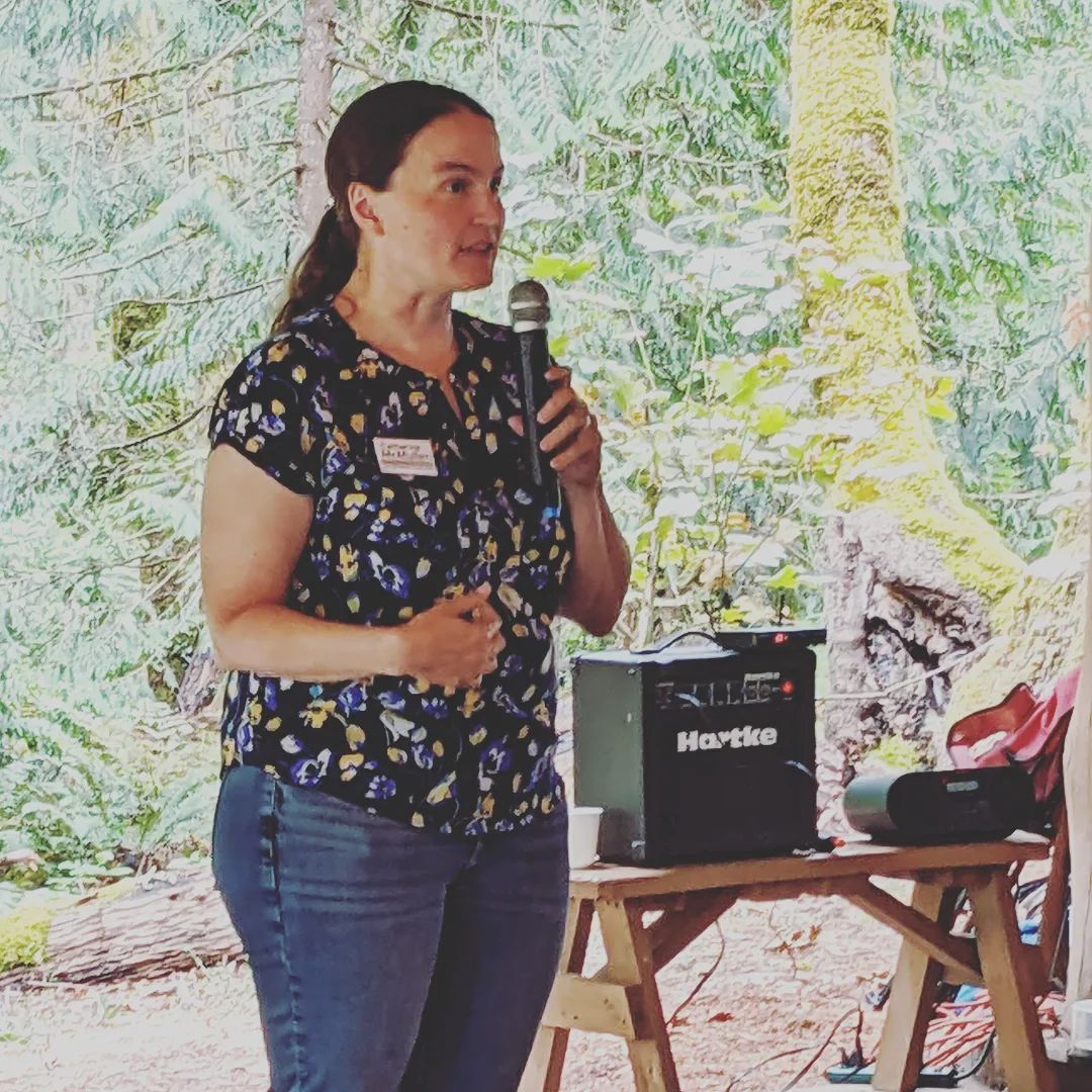 Catherine4Clerk's tweet photo. Talked to voters across the political spectrum in #SandyOregon, sharing the critical need for integrity &amp; competency in our County Clerk's office. Attended the Oregon Trail Democrats potluck, spoke on the safe, secure &amp; trusted system that we Oregonians have in #VoteByMail https://t.co/zZIvZSgksE