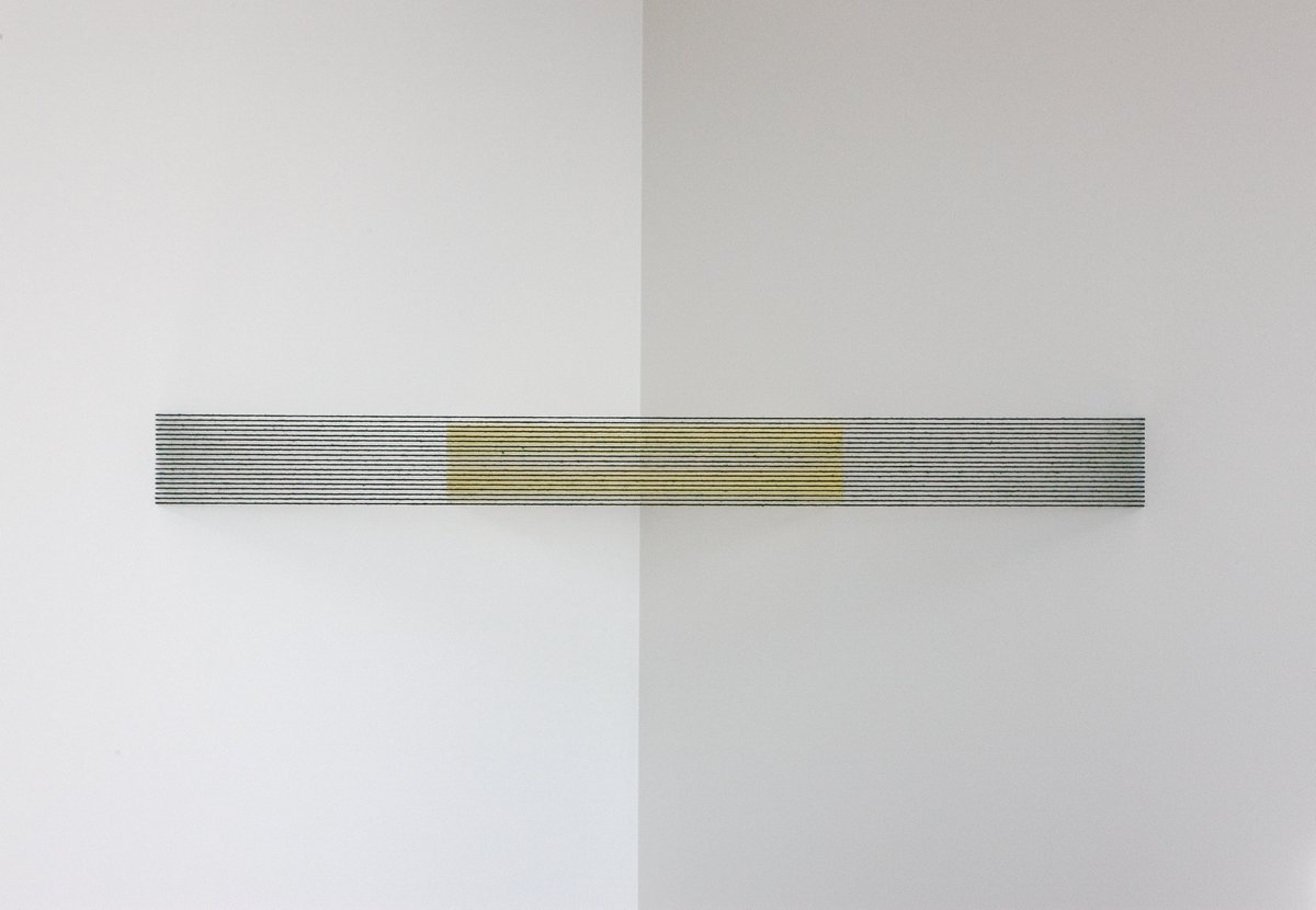 aic_contemp's tweet photo. Fred Sandback, Untitled, 1967 #fredsandback #contemporaryart https://t.co/hAEm1L1X6g https://t.co/BEfS4nsaDu