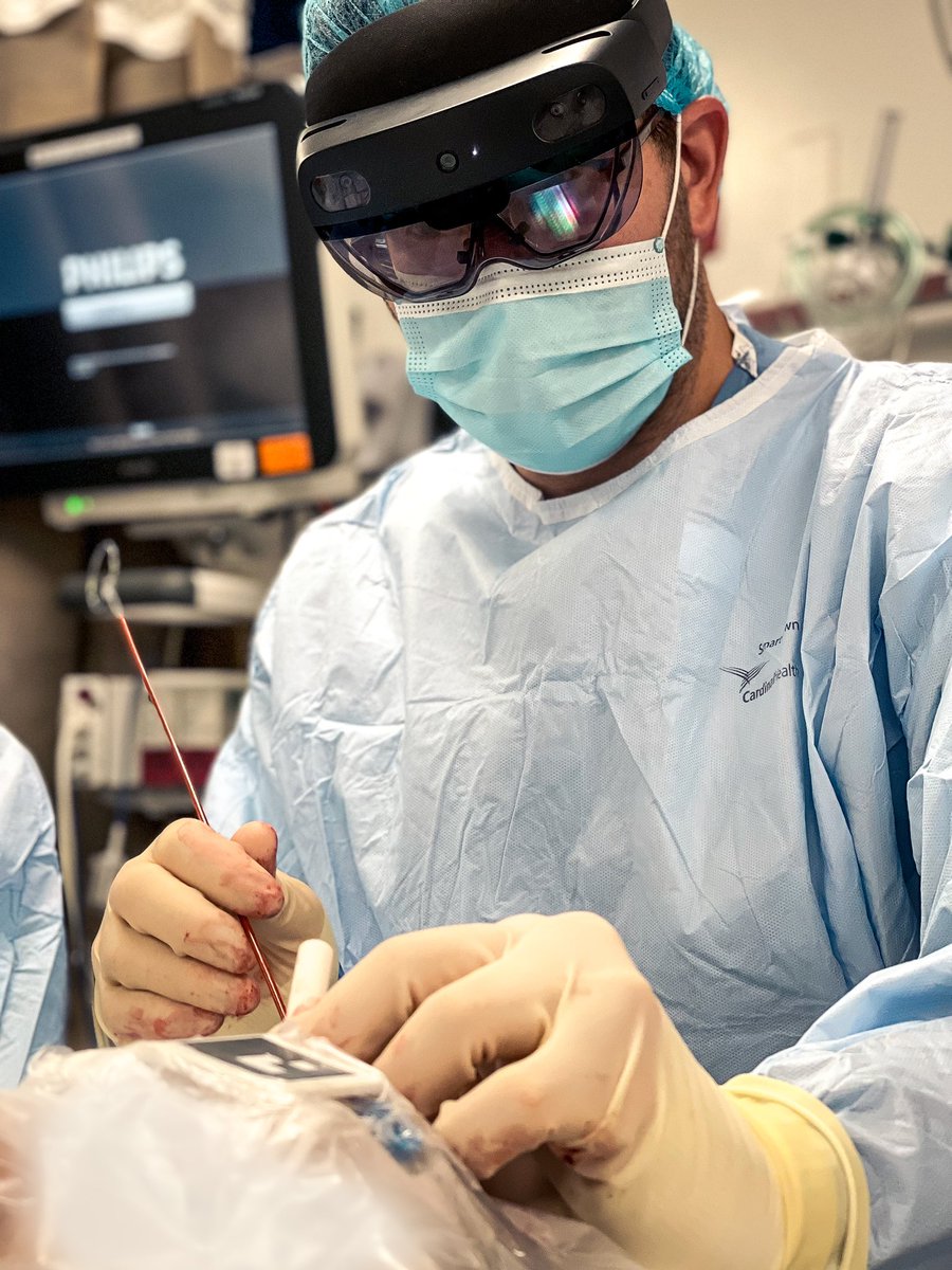 Christopher Livia, MD PhD (@chris_livia) on Twitter photo It’s one thing to place an EVD…it’s even better when you get to do it with AR <a href="/NYUneurosurgery/">NYUneurosurgery</a> to see and manipulate the real imaging overlayed onto the patient while you place it. @Medivis_AR #Neurosurgery #MedTwitter #AugmentedReality #HoloLens It’s one thing to place an EVD…it’s even better when you get to do it with AR <a href="/NYUneurosurgery/">NYUneurosurgery</a> to see and manipulate the real imaging overlayed onto the patient while you place it. @Medivis_AR #Neurosurgery #MedTwitter #AugmentedReality #HoloLens