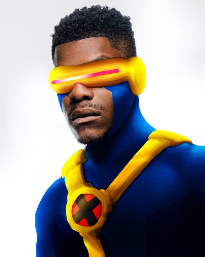 ThePencilPimp's tweet photo. For crying out loud. Instead of begging to #racebend #Cyclops, how about you ask to cast #JohnBoyega as #Synch? https://t.co/pSVAftlhGk