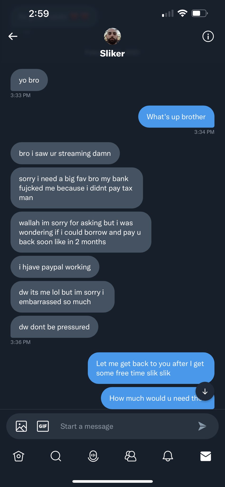 420WeabooSlayerPriv on Twitter: "Saying "wallah" n then lying is crazy