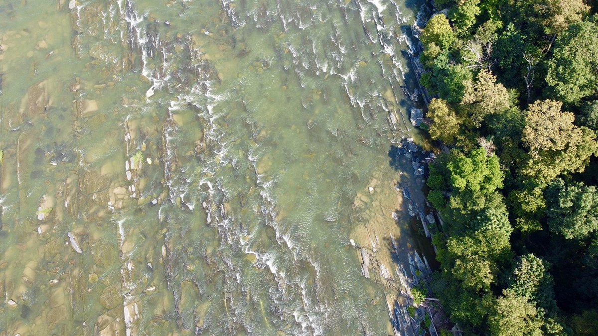 Packrafting towards the end of summer in the Mid-Atlantic, US: