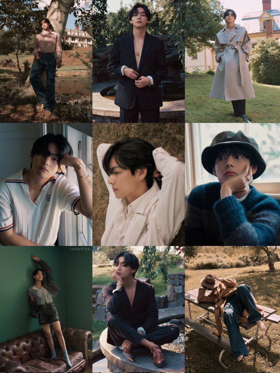 kim taehyung is art V VOGUE INTERVIEW