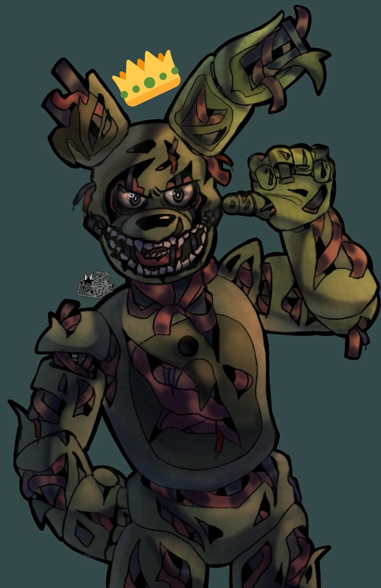 0MelodyMarquez0's tweet photo. This king deserves it 🐰👑
#SPRINGTRAPSWEEP https://t.co/bE5dRgHzUm