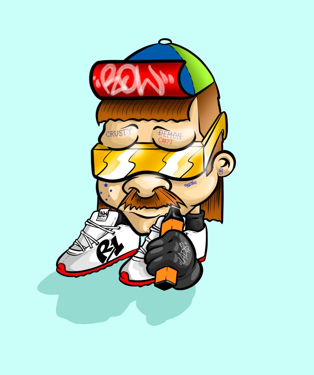 Manage to snag my 4th <a href="/3bak_art/">3bak_art</a> , my 3rd <a href="/OGB_artman/">B-artman</a> , and my 2nd <a href="/R0W1000/">ARTBYROW</a> pieces. 🤙❤️🤙
Love building my collection with artists I respect and admire. Much ❤️💯