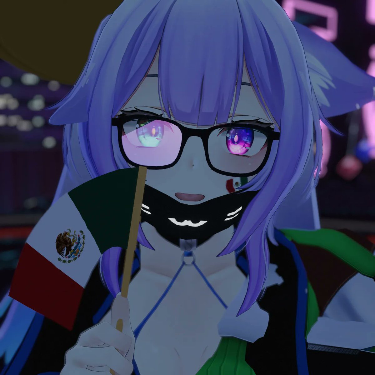 m0lokita's tweet photo. Con los panas echando desmadre, como es costumbre 🐱✌🏼
#vrchat #VRChat_world紹介 #CYVRIA #vrchatavatar https://t.co/DWU8yhFl8z