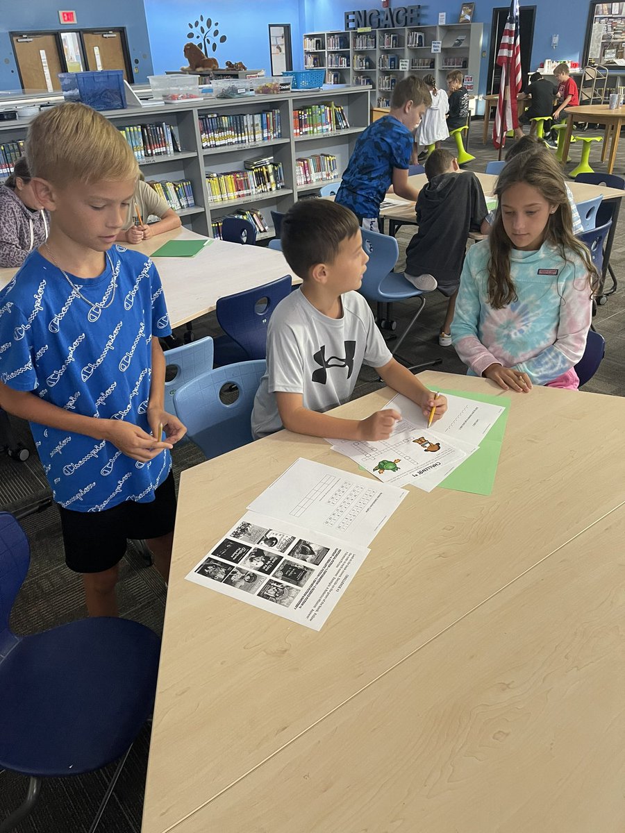 msfulbrght's tweet photo. Exciting things happening in one of my favorite libraries 🤗 Library orientation and finding out genre personalities to go along with the new genrefied fiction section 🤩 @catawbaschools #makereadingfun #genrefy #librarytwitter https://t.co/mMWi97hWU4