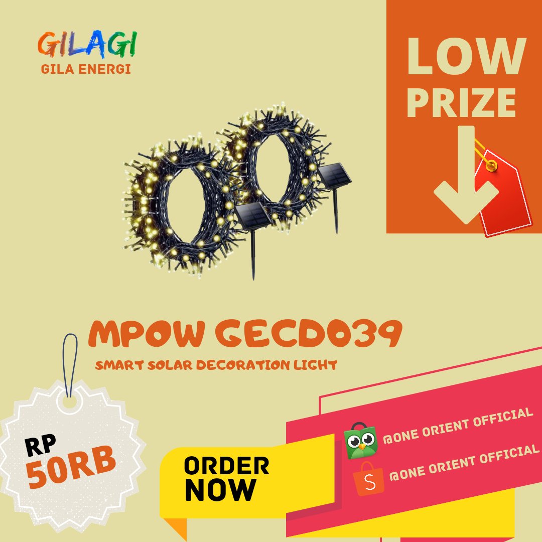 GILAGI Lampu Tenaga Surya by One Orient (@gilagi_id) on Twitter photo 