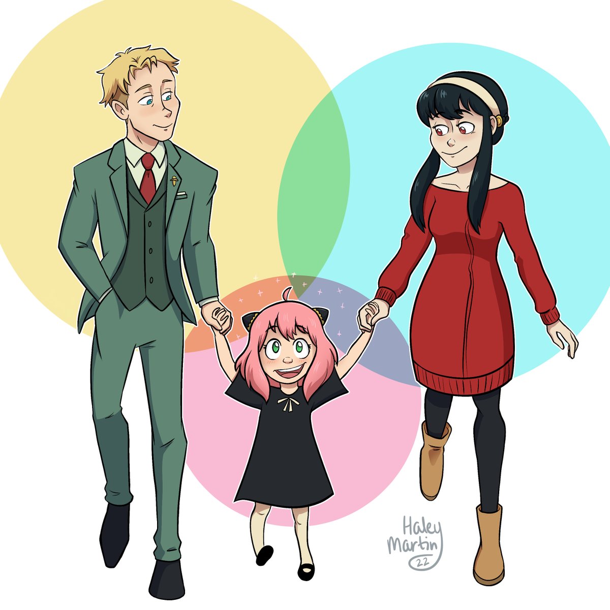 the Forger family ❤️🕵️
#SPYxFamily