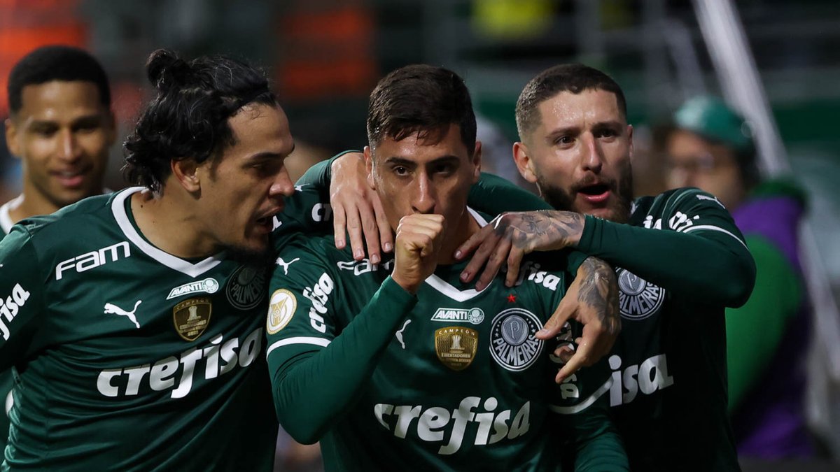 Palmeiras's tweet photo. UM GOL 𝗩𝗜𝗦𝗖𝗘𝗥𝗔𝗟! UMA ATUAÇÃO 𝗕𝗥𝗨𝗧𝗔𝗟! LA BESTIA, SENHORAS E SENHORES! 👹

#Se7eAtos
#AvantiPalestra
#JuntosNoBrasileirão https://t.co/HS0Cv2b39n