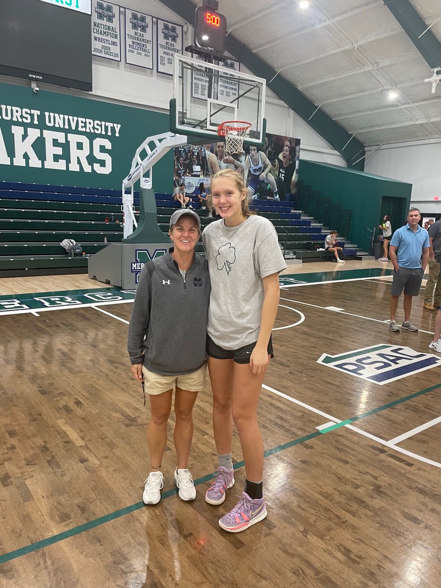 anna_kreinbrook's tweet photo. I had a great time at the the Mercyhurst elite camp today! Thank you to the coaches and players for putting on such a great camp. I can’t wait to see you guys play this season! @HurstWBB @CoachKohlheim @molly_glick24 https://t.co/Z6jMkThyAf