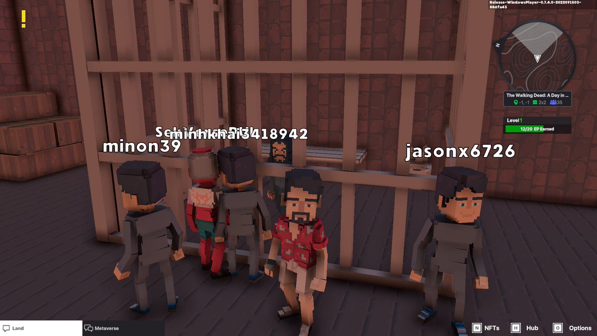 dooniemoonriver's tweet photo. @TheSandboxGame @TheWalkingDead I just participated in the #SandboxAlphaS3Giveaway for a chance to win 500 SAND! Found Negan in Alexandria, check out my screenshot below!
👇 https://t.co/crpdyT29hi