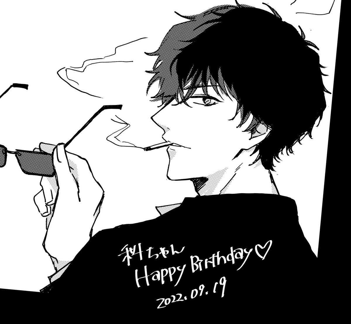 @rs_crcs 科ちゃんお誕i生i日おめでと〜🎂💕mtdさん初めて描いた🫶(初描きを人に渡すな〜😂)素敵な一年になりますように〜🥳💕 