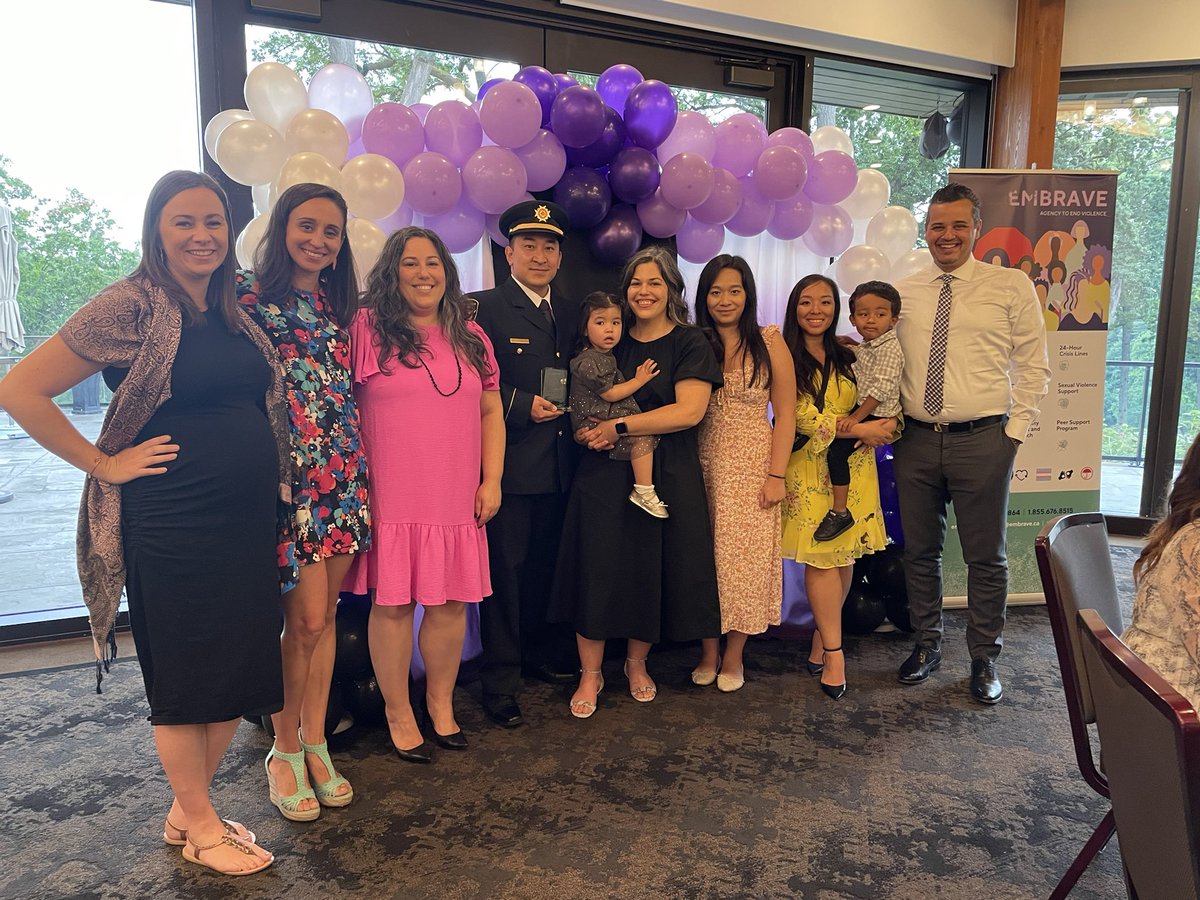 Little_Shubassi's tweet photo. Great luncheon supporting @Embrave_ca at the #PurpleTieAlly event. Passionate about ending gender based violence in our community. https://t.co/V2DZ5ZitCZ