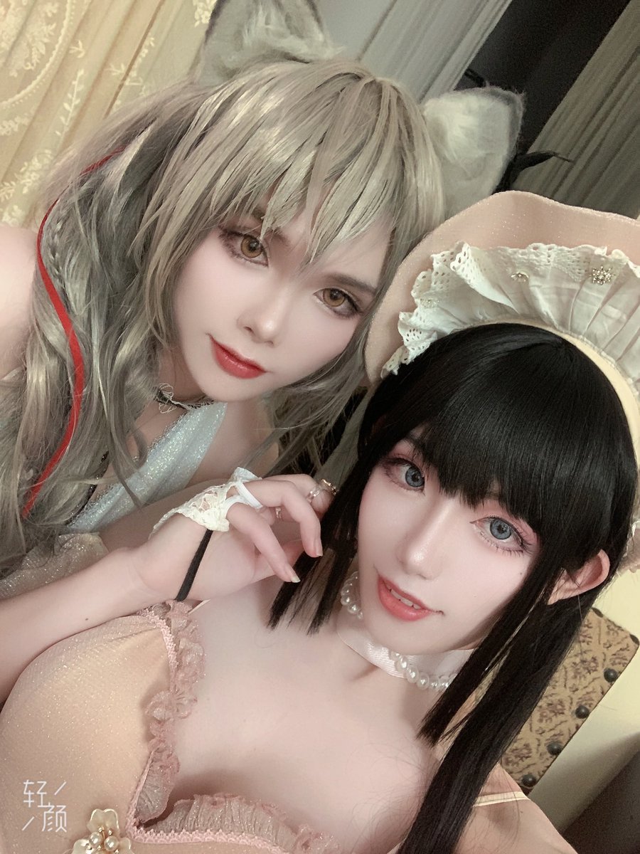 FlippedOn_KM's tweet photo. 🩰コスプレ

ユーネクテス：マツマロ
シュヴァルツ：@lwgui 

#アークナイツ https://t.co/6ZfiChyigp