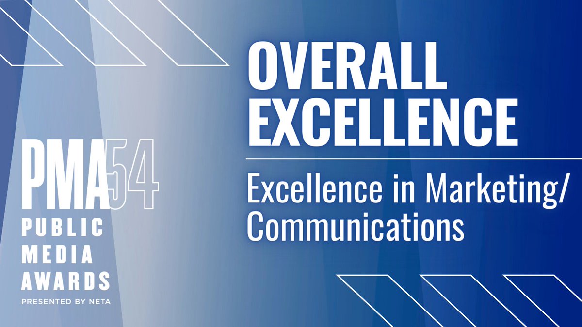 NETA_Tweets's tweet photo. Congratulations to @npt8 for their #PublicMediaAwards win for Overall Excellence in MarCom for NPT's Digital +! #PMA54 #PubMediaEducates #NETAconference https://t.co/b4YSJFYeGk
