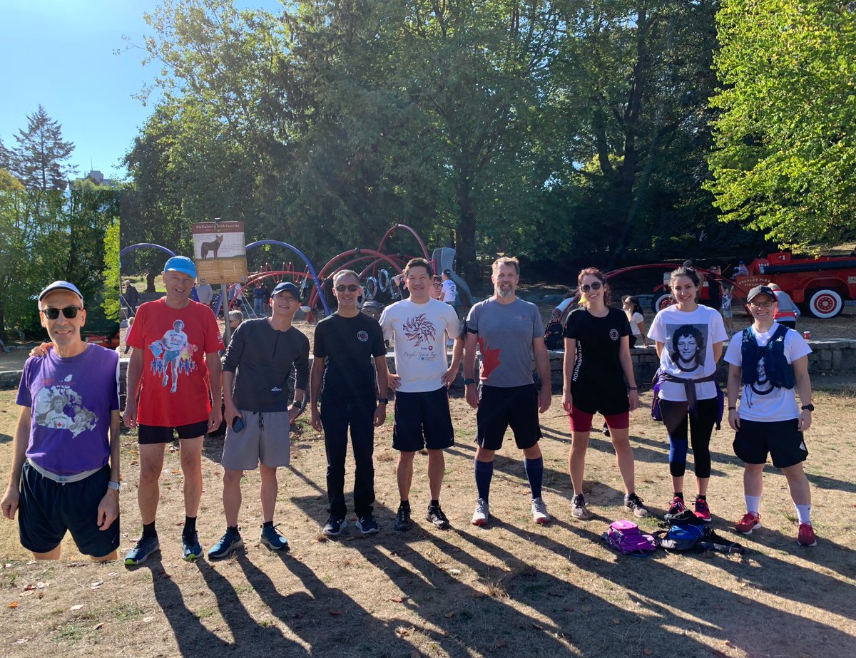 Another successful #TerryFoxRun completed by the Bloodrunners! Well done! Thanks to all our runners, and donors! #ImNotAQuitter #TerryFoxRun #TeamUpForTerry