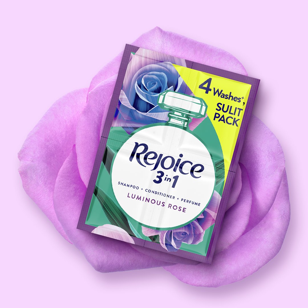 Another Monday, another week.. 

Start the week with salon smooth, deep nourished, and perfume bango hair with Rejoice! 3 in 1 Luminous Rose. 🌸

Chin up and flip your hair with confidence, gwapa! ✨

#RejoiceGirlGwapaKaDai 
#RejoiceQuattroSachet
