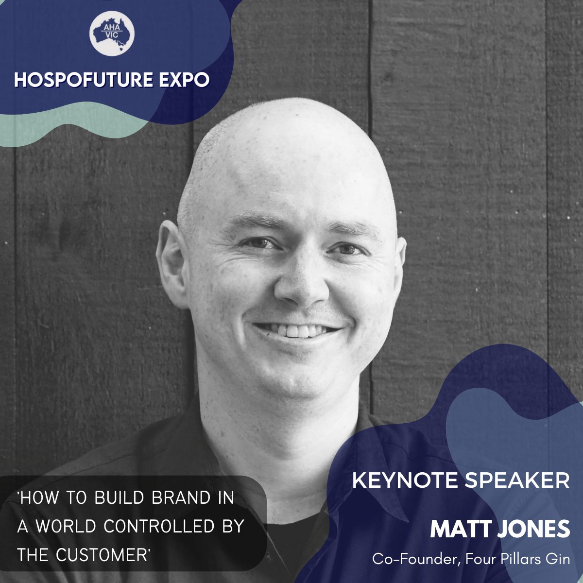 AHA (Vic) (@ahavic) on Twitter photo Thrilled to announce the first speaker at the #HospoFutureExpo 2022!
Matt Jones is the co-founder of <a href="/FourPillarsGin/">Four Pillars</a>, and an inspiring storyteller who emphasises on the importance of āpurposeā behind building brands and how to navigate challenges in todayās business environment. Thrilled to announce the first speaker at the #HospoFutureExpo 2022!
Matt Jones is the co-founder of <a href="/FourPillarsGin/">Four Pillars</a>, and an inspiring storyteller who emphasises on the importance of āpurposeā behind building brands and how to navigate challenges in todayās business environment.