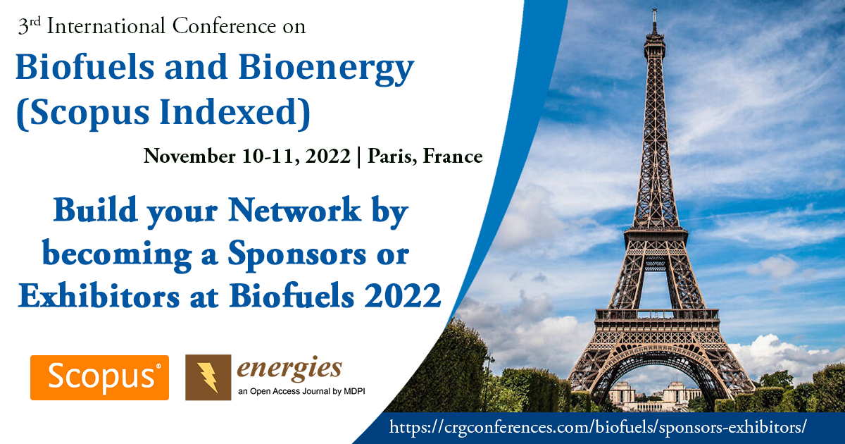 Coalesce_Groups's tweet photo. Build your network by becoming a Sponsors or Exhibitors at Biofuels 2022
https://t.co/LIYZYVNgg9
November 10-11, 2022 | Paris, France
#Biofuels #Bioenergy #Biogas #Biodiesel #algaebiofuels
@Biofuels @Bioenergy @Biogas @Biodiesel @algaebiofuels https://t.co/tmcdOyQ3py